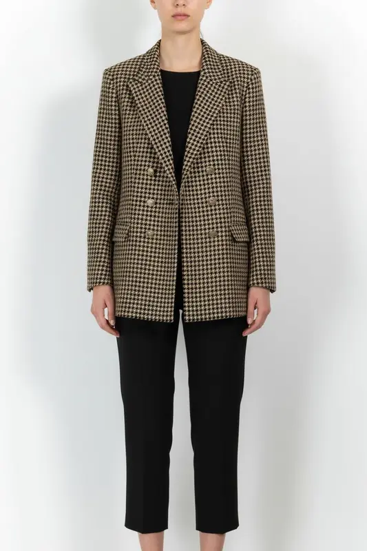 Blazer Beige et Noir - Taille XXL/44
