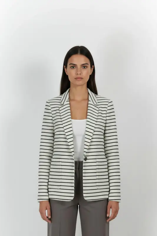Blazer Blanc et Noir - Taille S/36