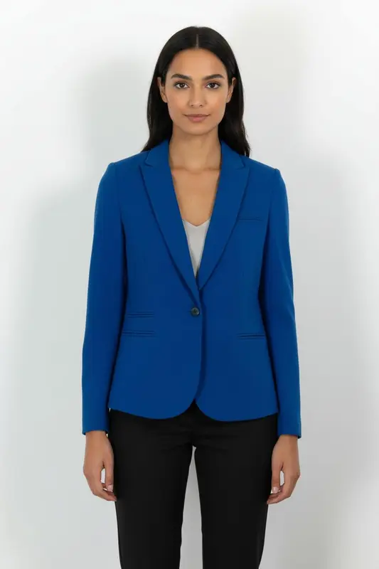 Blazer Bleu - Taille L/40 - imparfaites