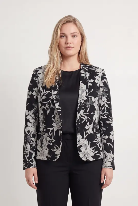 Blazer Noir et Blanc - Taille XL/42