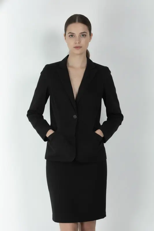 Blazer Noir - Taille M/38 - imparfaites