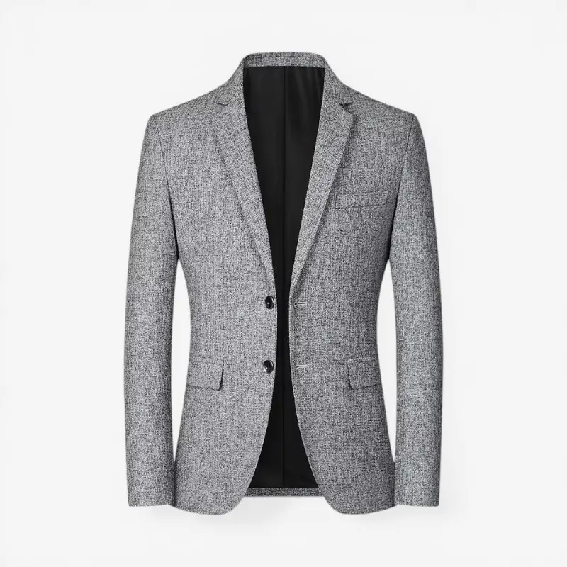 Blazer slim manches longues pour hommes