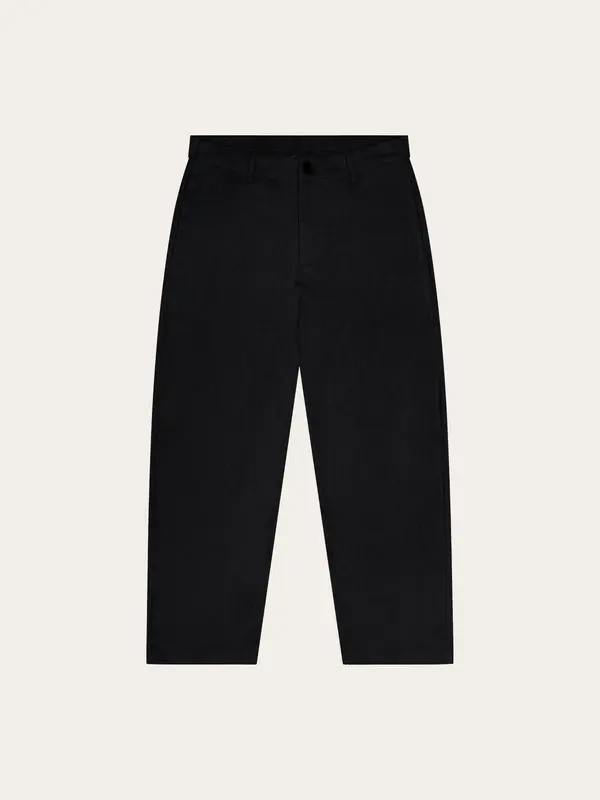 Bloom barrel flannel pants - Chocolate Torte