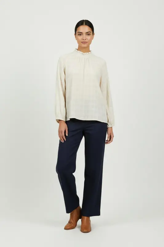 Blouse Beige - Taille S/36