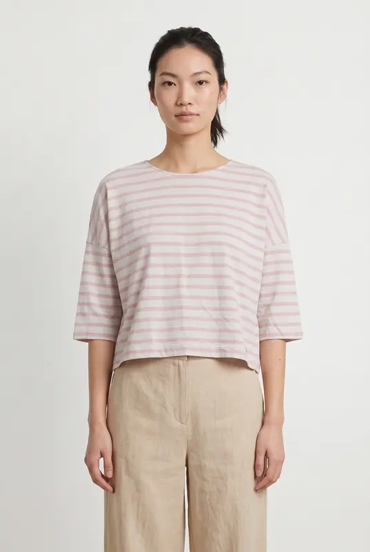 Blouse Blanc et Rose - Taille S/36