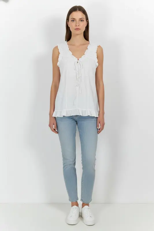 Blouse Blanche - Taille M/38 - imparfaites