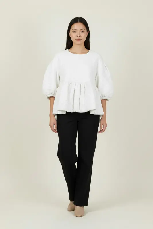 Blouse Blanche - Taille S/36