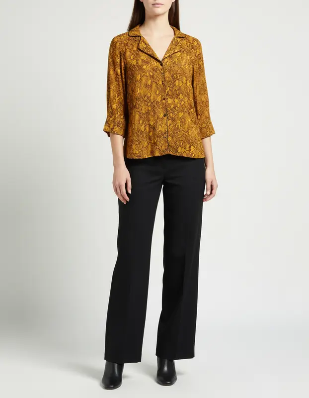 Blouse Jaune - Taille S/36