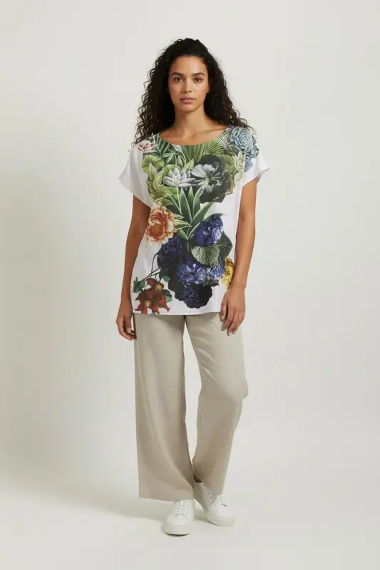 Blouse Multicolore - Taille XXL/44