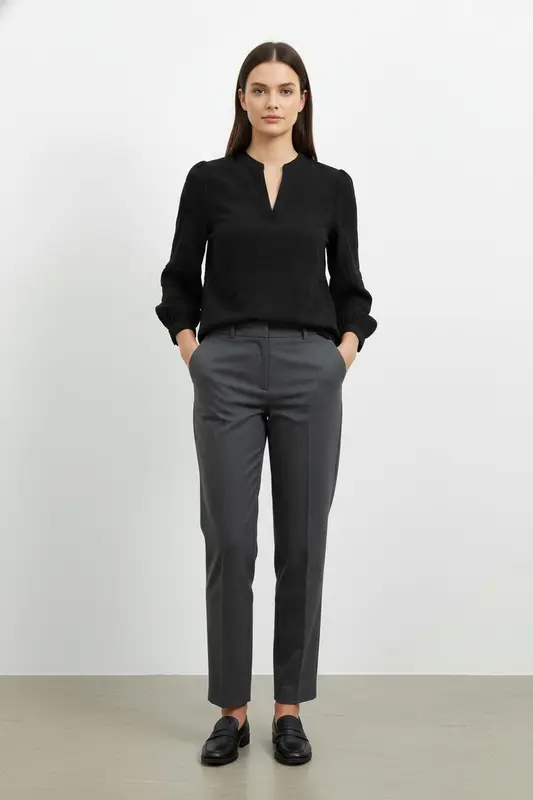 Blouse Noire - Taille M/38 - imparfaites