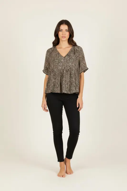 Blouse noire - Taille XS/34