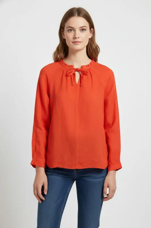 Blouse Orange - Taille XL/42