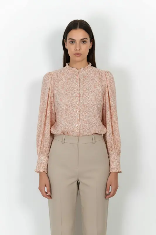 Blouse Rose et Blanche - Taille M/38