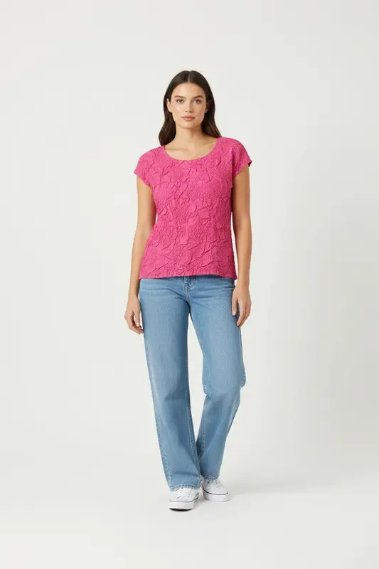 Blouse Rose - Taille T.U.