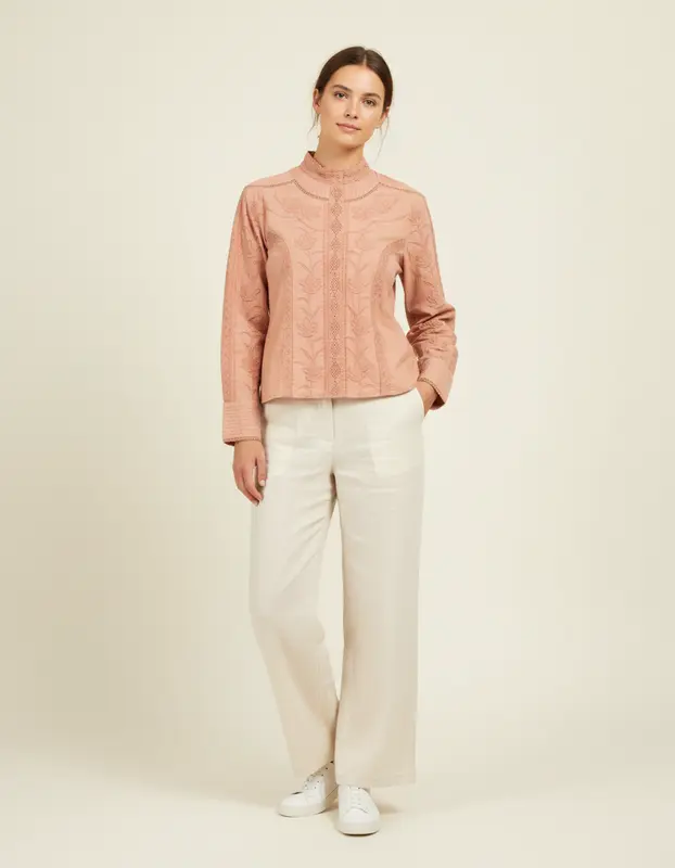 Blouse Rose - Taille XS/34