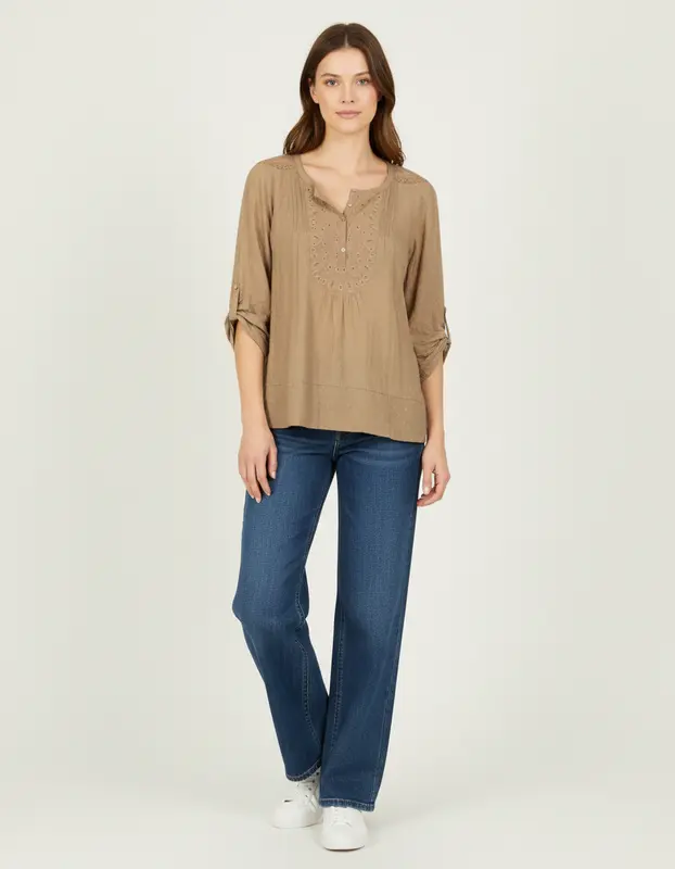 Blouse Verte - Taille S/36