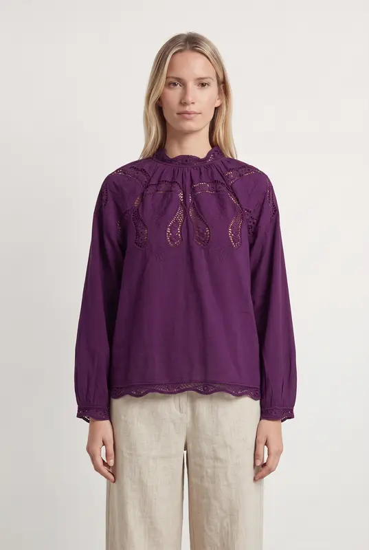 Blouse Violette - Taille M/38