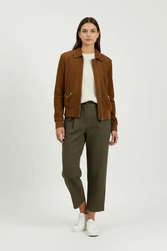 Blouson Marron - Taille M/38