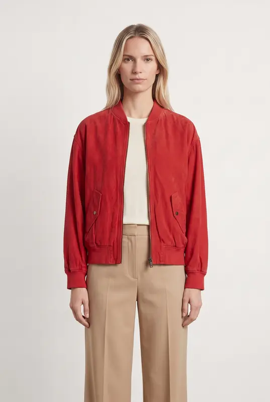 Blouson Rouge - Taille S/36
