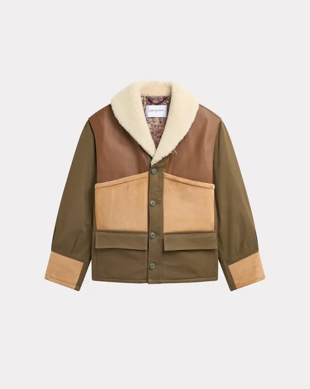 BLOUSON VINTAGE KAKI