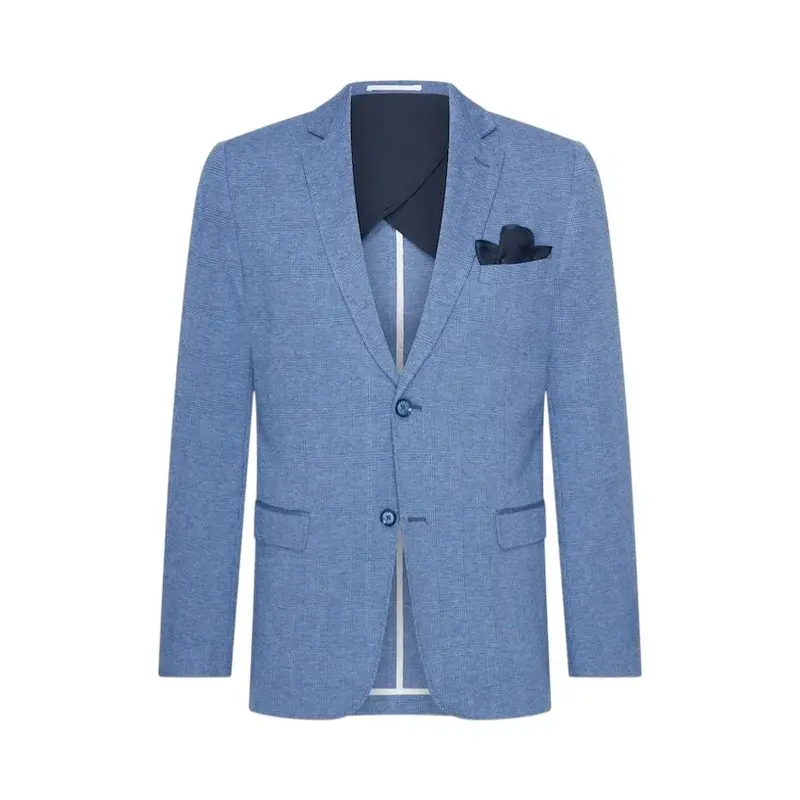 Blue Industry} cardigan homme bleu