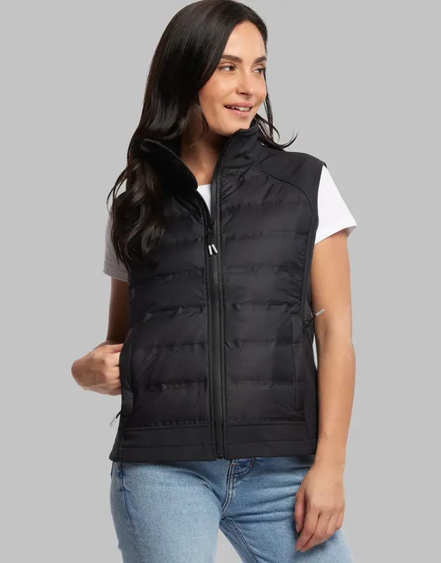 Bodywarmer hybride femme softshell-doudoune GAMMA