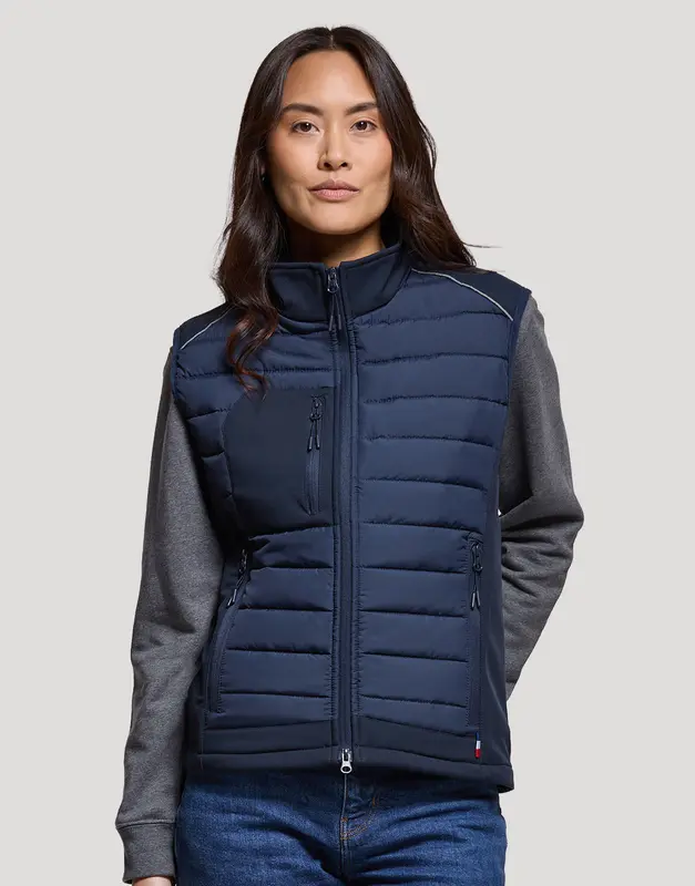 Bodywarmer sans manches made in France - MORZINE