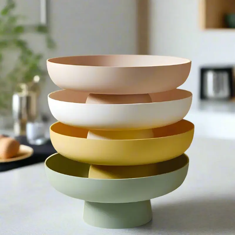 Bol de cuisine vintage fonctionnel et décoratif, design rétro pour un service élégant