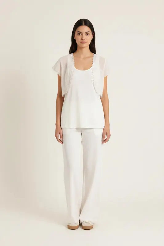 Boléro Beige - Taille M/38