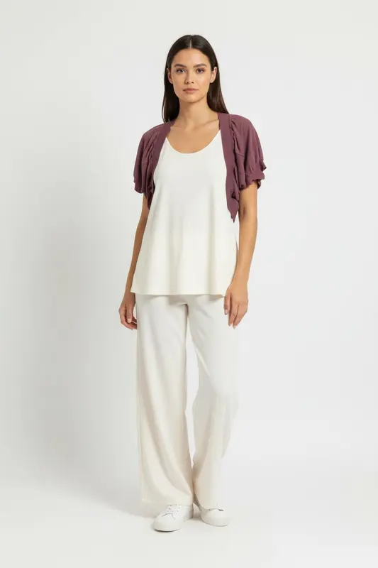 Boléro Violet - Taille T.U.