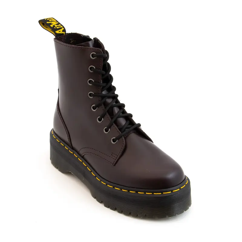 Boots DR MARTENS JADON Femme Bordeaux