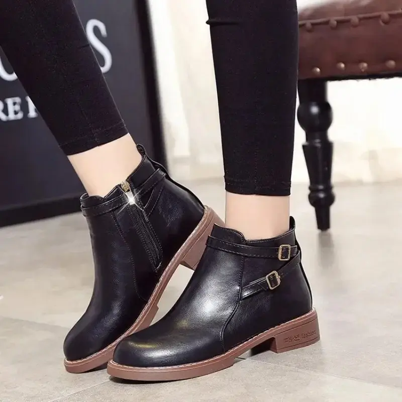 Bottes confortables avec semelle intérieure souple