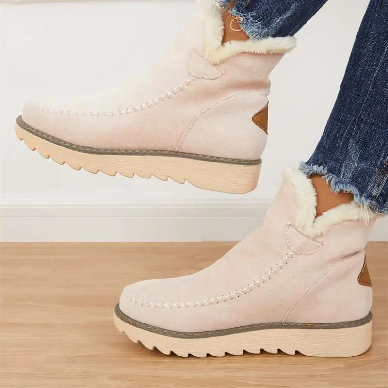Bottes d'hiver antidérapantes élégantes pour un confort ultime