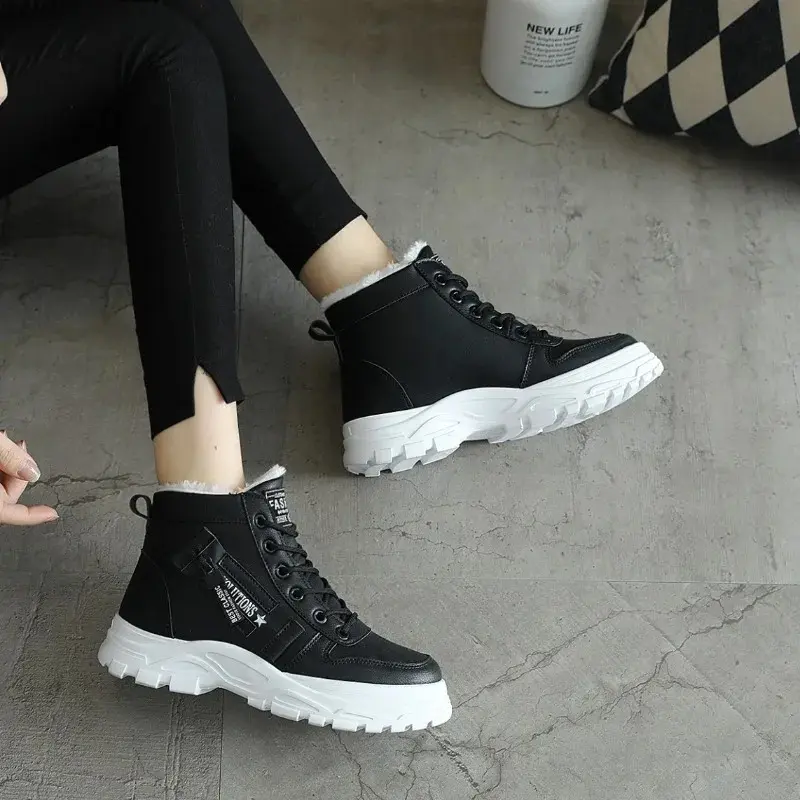 Bottes d'hiver imperméables pour femme