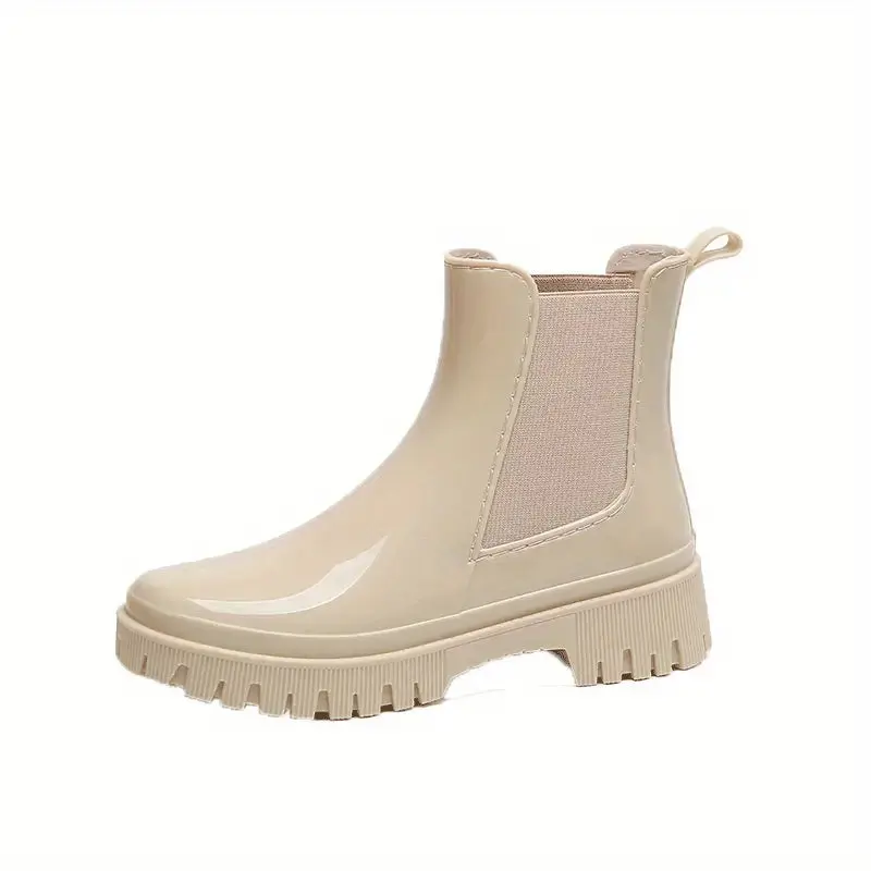 Bottes femme imperméables semelle épaisse