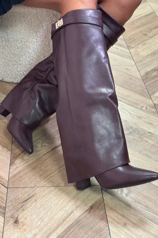Bottes Guêtres Femme à Talons - Élégance & Confort Automne-Hiver