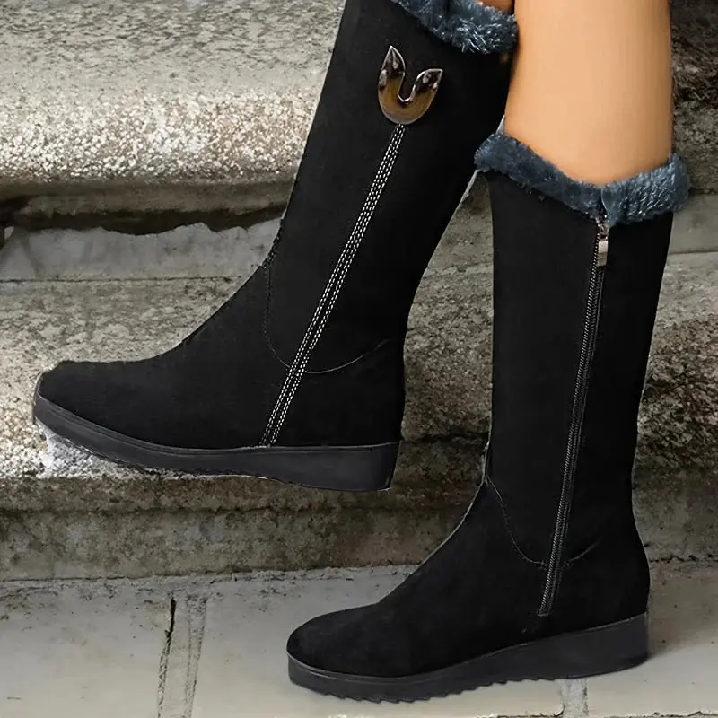 Bottes longues élégantes et confortables