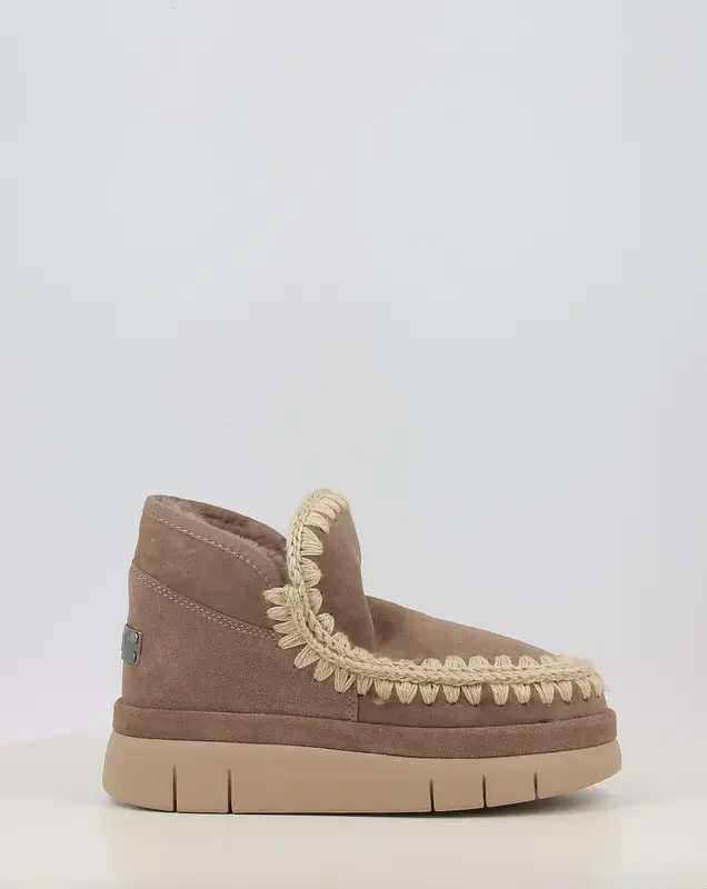 Bottes MOU BOUNCE WELT SNEAKER SUEDE gris