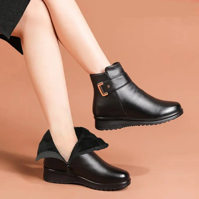 Bottes orthopédiques élégantes avec soutien de la voûte plantaire