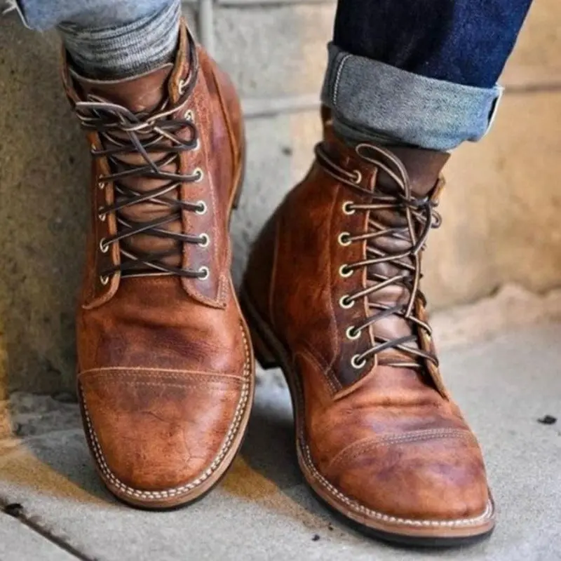 Bottes rétro Echo-07, caractère vintage et robustesse moderne