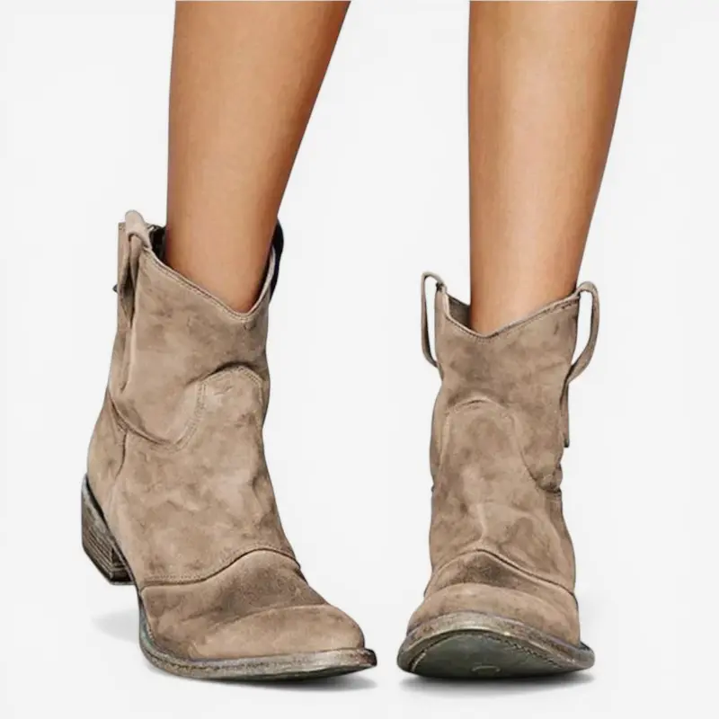 Bottines à bout pointu pour femmes