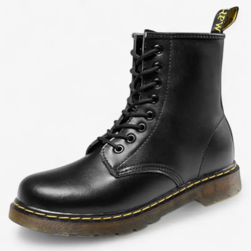 Bottines à lacets femme semelle antidérapante