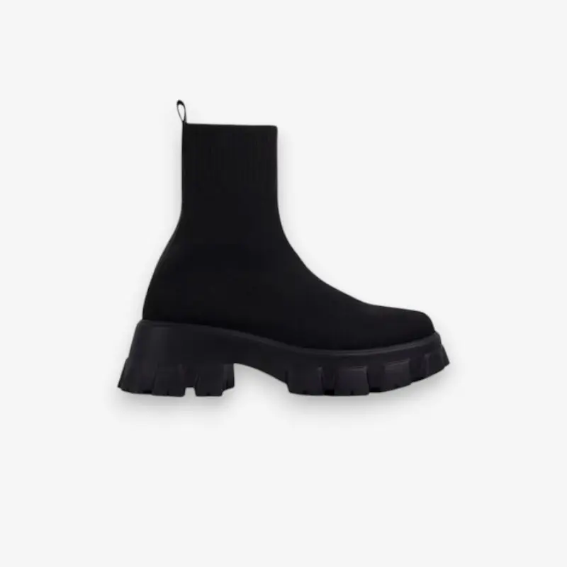 Bottines femme doublées avec semelle antidérapante