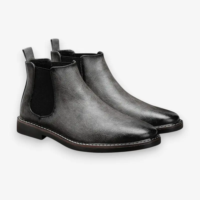 Bottines homme bout arrondi
