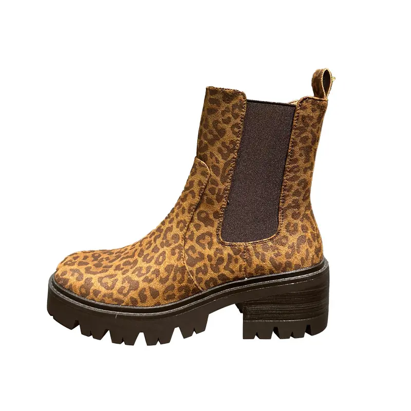 Bottines Léopard