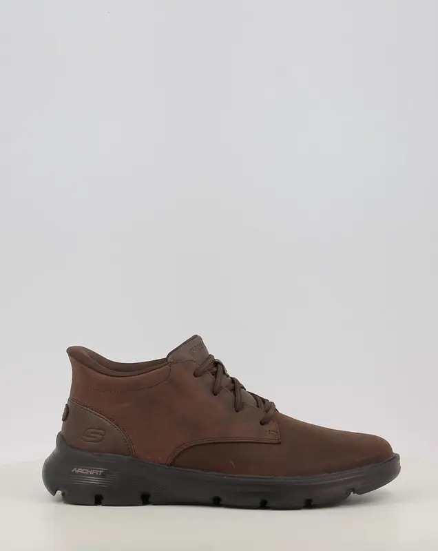 Bottines SKECHERS ARCH FIT GARZA marron