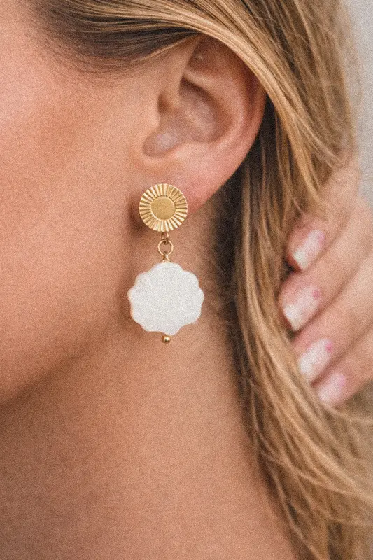 Boucles d'oreilles Coquillage
