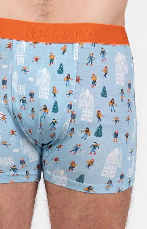 Boxer en jersey de coton - Matin à glace