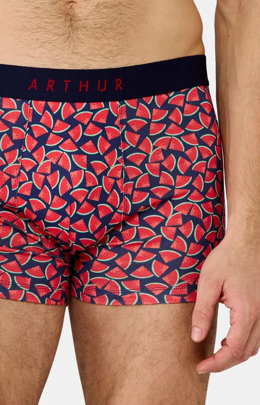 Boxer en jersey de coton - Pastèque
