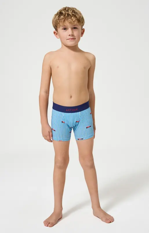 Boxer enfant en jersey de coton - Le Grand Prix du Sommeil